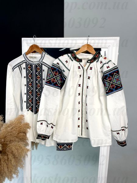 Вишиванки чоловіча B010 і жіноча 5665 B010-Б+5665-Б фото