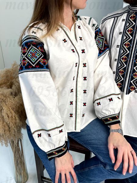 Вишиванки чоловіча B010 і жіноча 5665 B010-Б+5665-Б фото