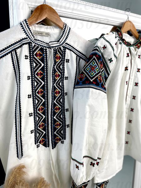 Вишиванки чоловіча B010 і жіноча 5665 B010-Б+5665-Б фото