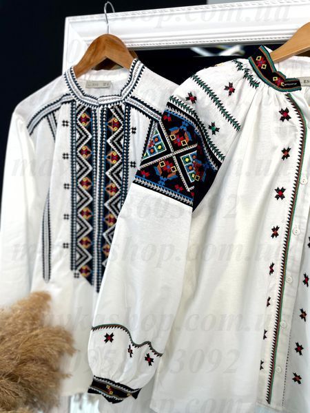 Вишиванки чоловіча B010 і жіноча 5665 B010-Б+5665-Б фото