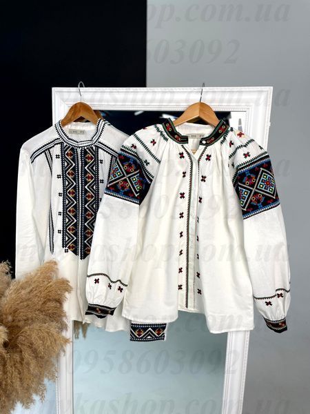 Вишиванки чоловіча B010 і жіноча 5665 B010-Б+5665-Б фото