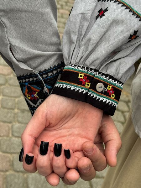 Вишиванки чоловіча B010 і жіноча 5665 B010-СР+5665-СР фото